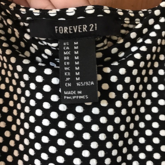 Forever 21 Polka Dot Mini Dress - Picture 5 of 5